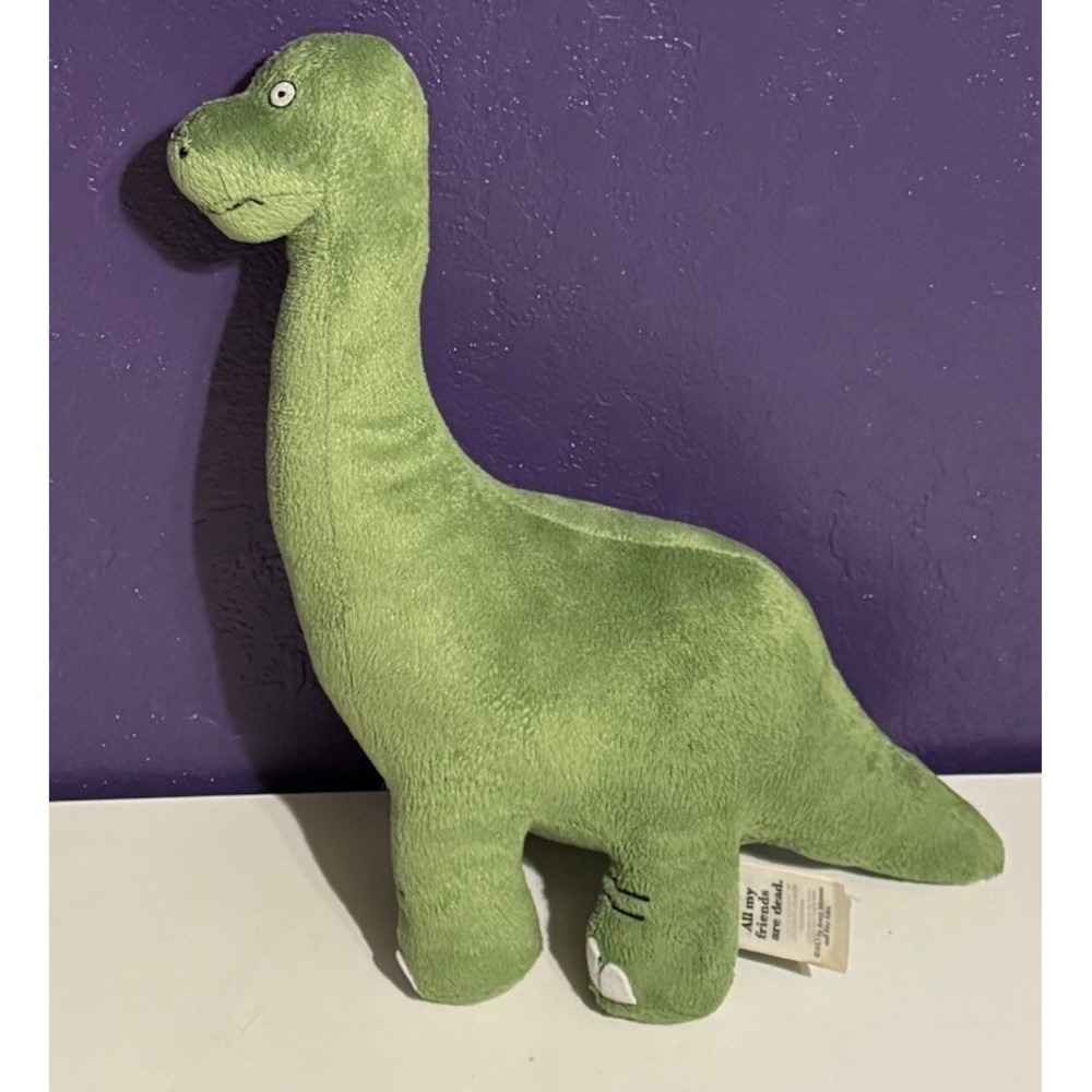 Ripple Junction All My Friends Are Dead Green Dinosaur Plush Discontinued Rare